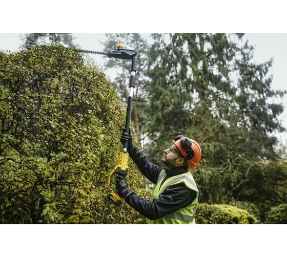 Аккумуляторный высотный кусторез DEWALT XR 18 В, BRUSHLESS DCMPH566N-XJ
