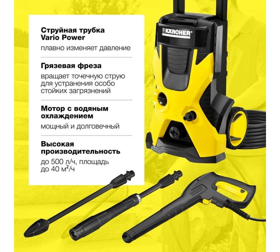 Аппарат высокого давления KARCHER K 5 Basic 1.180-580