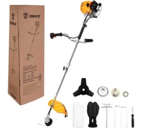 Триммер бензиновый DEKO DKTR52 SET 4, леска/нож 063-4462