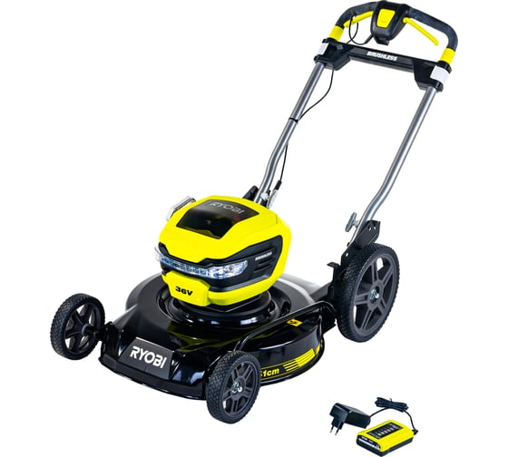 Бесщеточная газонокосилка Ryobi MAX POWER RY36LMMX51A-140 36В 5133004591 1