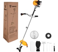 Триммер бензиновый DEKO DKTR52 SET 10, леска/нож/диск 063-4468