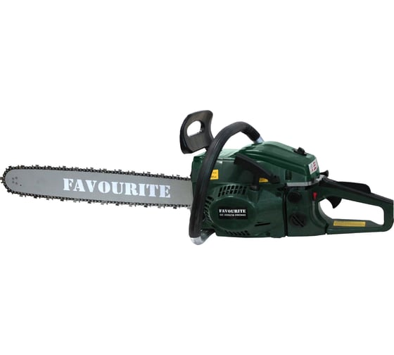 Бензопила FAVOURITE 2,2 квт, шина 18"/45 см, объём 52 см3, 550 мл, 260 мл, 72, 0,325" праймер, лёгкий старт GC 2200/18 PROMO