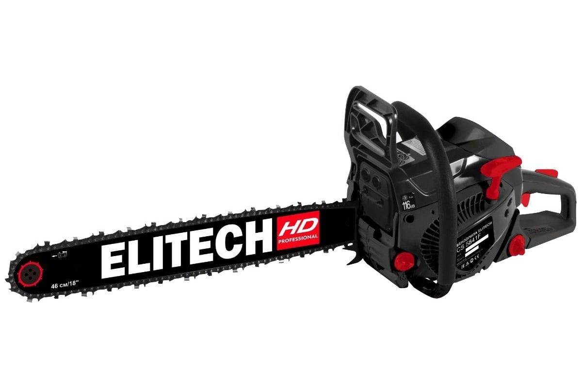 Пила цепная бензиновая Elitech CS 5841F (E1611.007.00) HD 204815