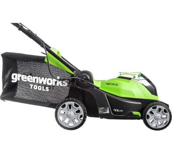 Аккумуляторная газонокосилка Greenworks G40LM40 40V 2500007VB