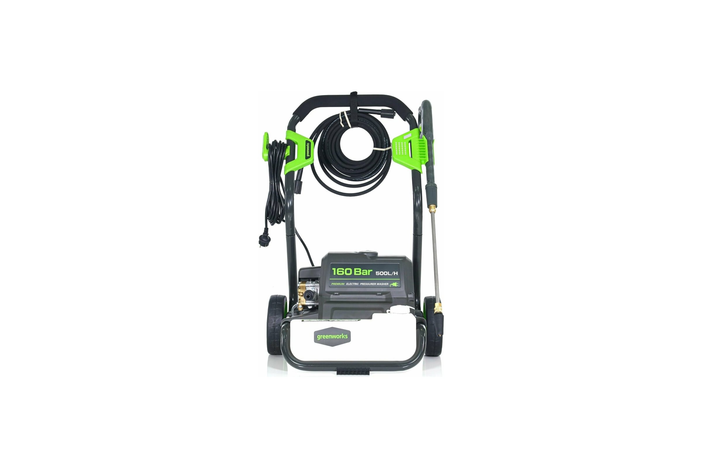 Электрическая мойка высокого давления GPWG8II 2800 Вт 160 бар GreenWorks 5106807 — фото 3