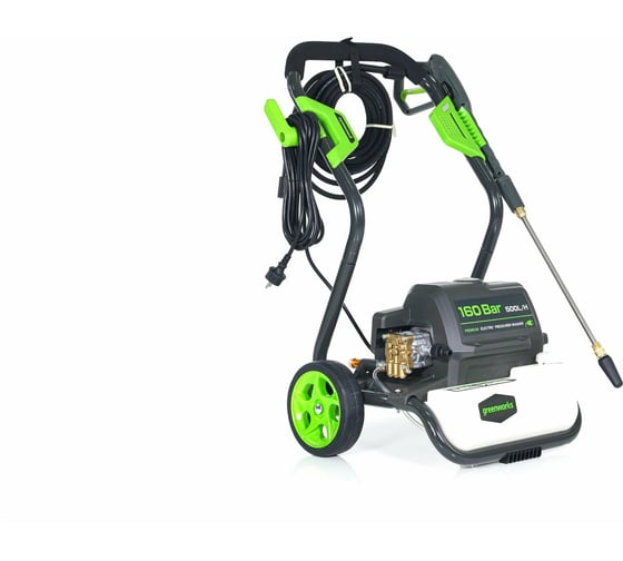 Мойка высокого давления электрическая Greenworks 2800 Вт, 160 бар 5106807