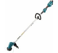 Триммер аккумуляторный Makita LXT BL 18 В, 460 Вт, D-рукоятка, d-30 см, M10xLH, разборвал (BL1830B DC18RC) DUR192LRF