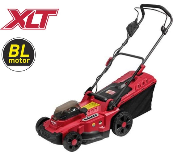 Газонокосилка аккумуляторная WORTEX CLM 3836 ALL1 SOLO бесщеточный двигатель, 18В+18В, шир.370 мм 0333235