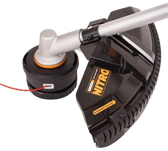 Триммер аккумуляторный WORX NITRO 40 В, бесщеточный, 4 Ачх2, ЗУ 2Ах2, коробка WG186E.1