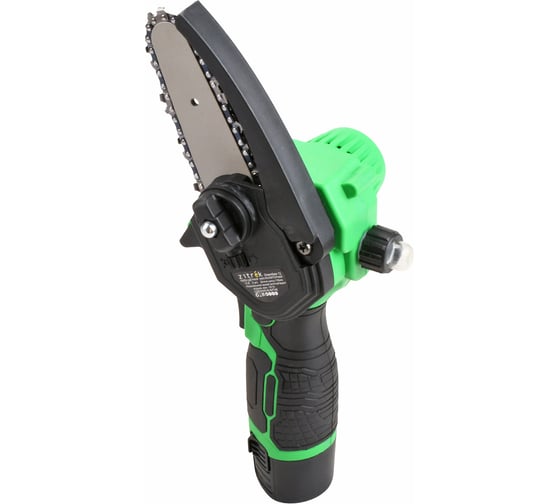 Пила цепная аккумуляторная Zitrek GreenSaw 12 (12 В, 1.5 Ач Li-ion аккумулятор 2 шт, ЗУ) 082-1859