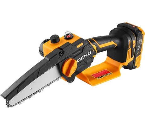 Пила цепная аккумуляторная DEKO DKCHS 20-6, 20 В, 1x3.0 Ач 063-4307-1