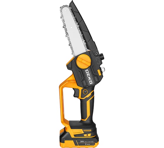 Пила цепная аккумуляторная DEKO DKCHS 20-6, 20 В, 1x3.0 Ач 063-4307-1