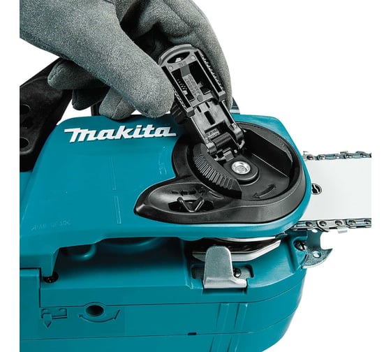 Пила цепная аккумуляторная Makita LXT BL 2x18 В, 14"/35 см, 3/8", 1.1 мм, 20 м/с, XPT, (2xBL1850B, DC18SH) DUC353CT2