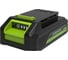 Аккумуляторная газонокосилка Greenworks G24LM32K2, 24V, 33 см, c АКБ 2АЧ и ЗУ 2509607 2