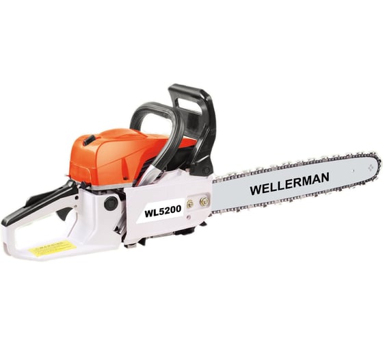 Бензомоторная цепная пила Wellerman WL 5200