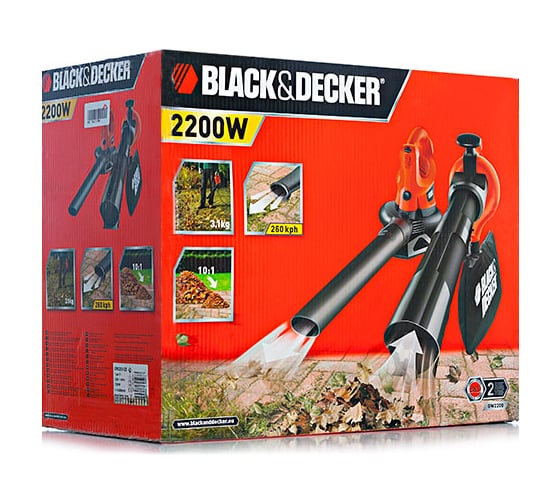Садовый пылесос Black+Decker GW2200