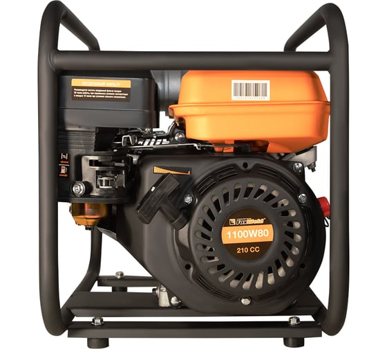 Бензиновая мотопомпа FOXWELD 1100W80 7251