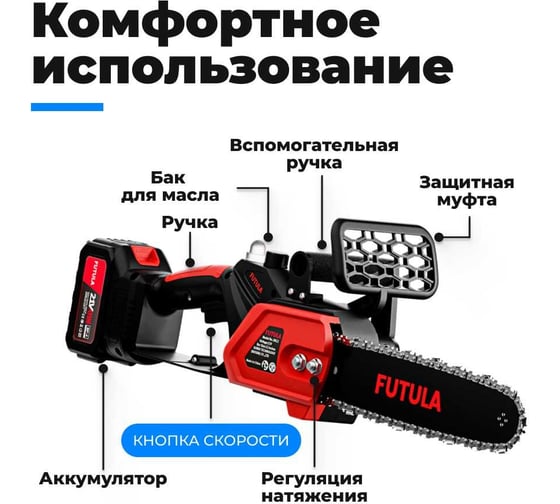 Аккумуляторная пила FUTULA ES12 00-00215590