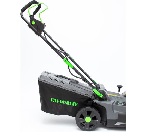 Газонокосилка аккумуляторная FAVOURITE OBS 21 WET PROF 21В+21В, 4Ач, бесщёт. 555021370