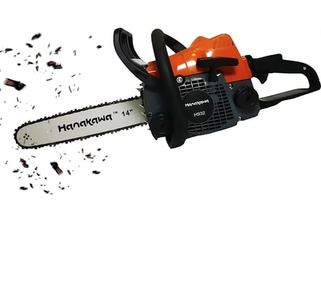 Бензопила HANAKAWA H932 (MS180) шина 35 см (14"), цепь 3/8" 1,3 50 звеньев 932H