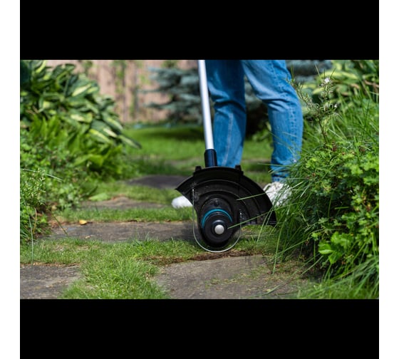Триммер аккумуляторный Makita LXT 18В, 2в1 триммер/кромкорез, d-26см, телескоп штанг, BL1815N, DC18SD DUR181SY