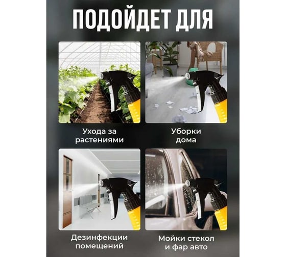 Опрыскиватель для комнатных растений Santino "Стелла" 700 мл, мед МС4-5