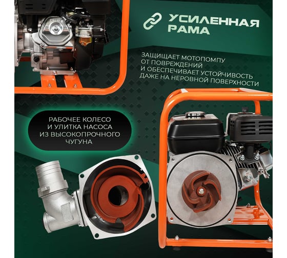 Мотопомпа Electrolite GP-100/13 ШК 2384