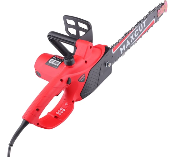 Пила цепная электрическая MaxCut MCE 153 1.5кВт, шина 14"/35см, поперечный двигатель, без инерц. тормоза цепи, защита от обратного удара 220300153