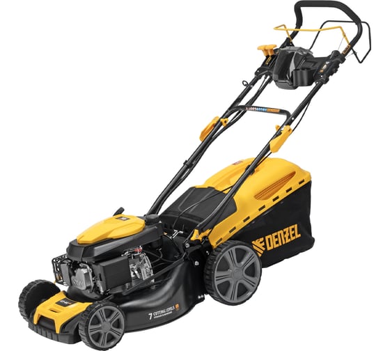 Газонокосилка бензиновая Denzel GLD-460SP-VE, 146 см3, шир. 46см, привод, вариатор, эл.старт, 50 л 58809
