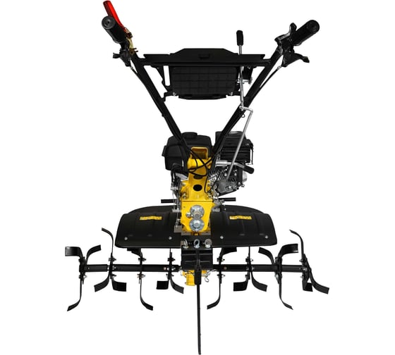 Мотоблок PARTNER FOR GARDEN EXPERT-90 P 2 вперед 1 назад, чугунный редуктор, мотокультиватор ВОМ (ШК) 4489