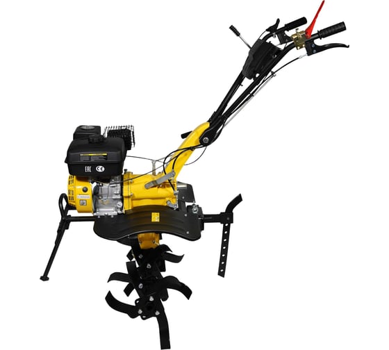 Мотоблок PARTNER FOR GARDEN EXPERT-90 P 2 вперед 1 назад, чугунный редуктор, мотокультиватор ВОМ (ШК) 4489