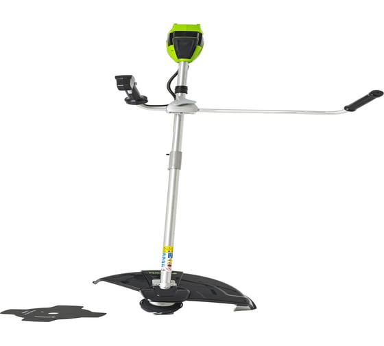 Триммер аккумуляторный GreenWorks GD40BCB 40V, 40 см, бесщеточный, с 1хАКБ 4Ач c USB и ЗУ 2105707USB4
