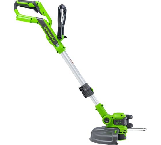 Триммер аккумуляторный GreenWorks G24LT30 24 V, 30,5 см, с 1хАКБ 2Ач c USB и ЗУ 2110407USB2