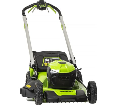 Газонокосилка аккумуляторная GreenWorks GD40LM48SP 40V, 48 см, самоходная, бесщеточная, c 1хАКБ 4 Ач c USB и ЗУ 2517407USB4