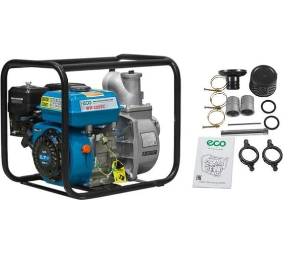 Мотопомпа бензиновая ECO WP-1203C 1