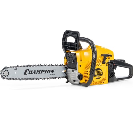 Бензопила Champion 0,325-1,5-64, 2.3кВт, 50.8 см3, легкий старт, 5.6 кг 251-15
