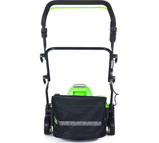 Аэратор-скарификатор аккумуляторный GreenWorks 40V, бесщеточный, c 1хАКБ 4Ач c USB и ЗУ 2517607USB4