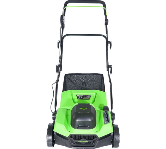 Аэратор-скарификатор аккумуляторный GreenWorks 40V, бесщеточный, c 1хАКБ 4Ач c USB и ЗУ 2517607USB4