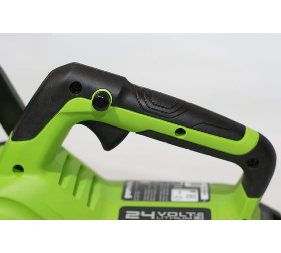 Цепная пила аккумуляторная GreenWorks G24CS25 24V, 25см, c 1хАКБ 4Ач c USBи ЗУ 2007707USB4