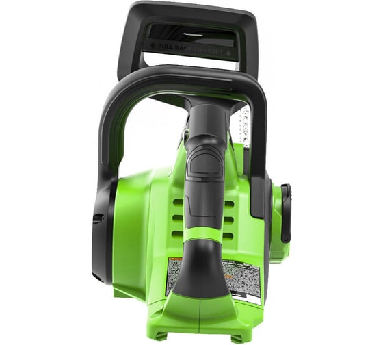 Цепная пила аккумуляторная GreenWorks GD24CS30, 24V, 30см, бесщеточная, c 1хАКБ 2 Ач c USB и ЗУ 2007007USB2