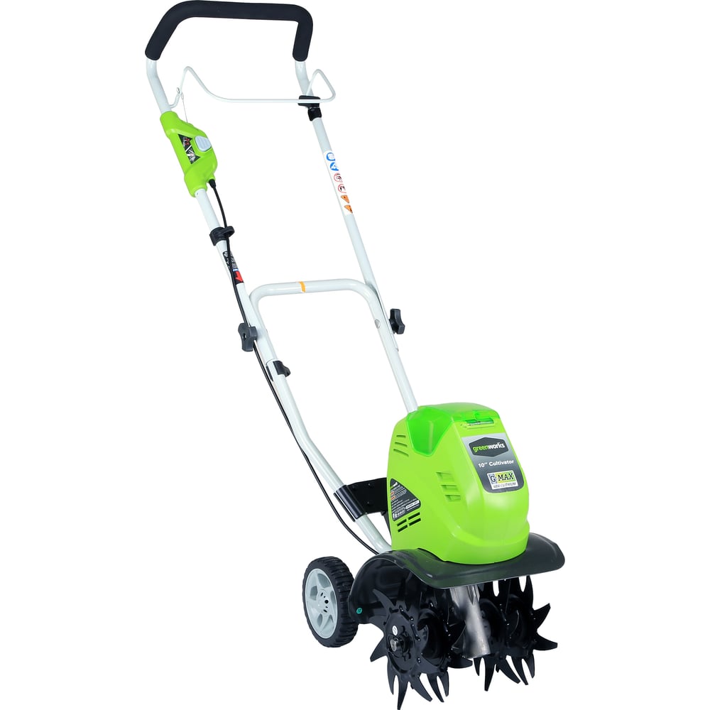 Культиватор аккумуляторный GreenWorks G40TL 40V, с 1хАКБ 4 Ач c USB и ...
