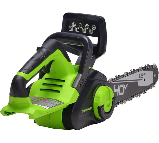 Цепная пила аккумуляторная GreenWorks G40CS30II 40V, 30 см, с 1xАКБ 4Ач c USB и ЗУ 2007807USB4