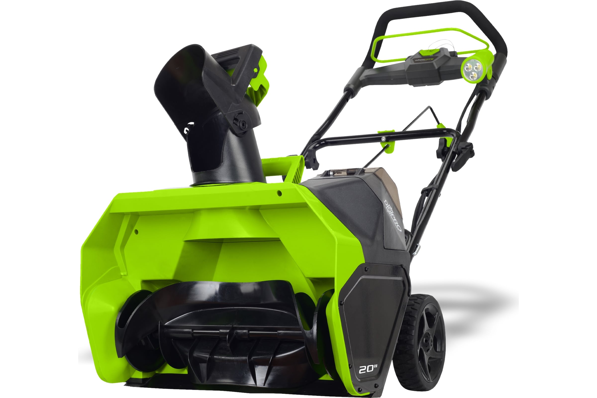 СнегоуборщикаккумуляторныйGreenWorksGD40ST40V,51см,бесщеточный,с1хАКБ4АчcUSBиЗУ2600007USB4