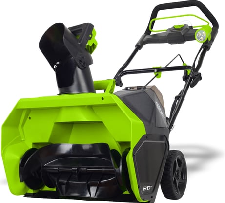 Снегоуборщик аккумуляторный GreenWorks GD40ST 40 V, 51 см, бесщеточный, с 1хАКБ 4 Ач c USB и ЗУ 2600007USB4