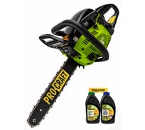 Пила ручная бензиновая PROCRAFT две шины, две цепи, 45/40 K450
