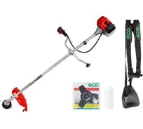 Мотокоса ECO GTP-145B с ножом и головкой GTP-145BA2
