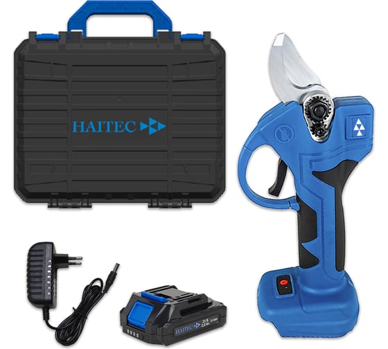 Секатор аккумуляторный инверторный аккумулятор HAITEC 2 А/ч HT-AGS25Li 1