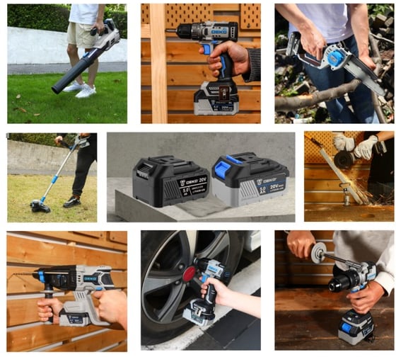 Пила цепная аккумуляторная бесщеточная DEKO DKCHS 20V, 20В, 1x4.0Ач 063-4483-1