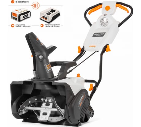 Аккумуляторный снегоуборщик DAEWOO DAST 5040Li BATTERY SET