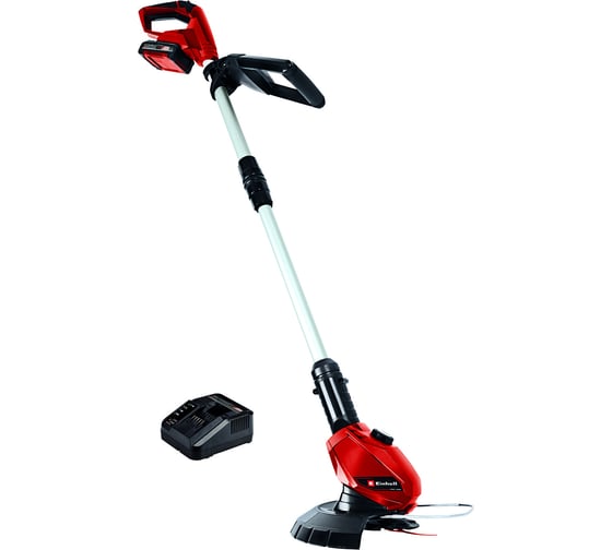 Триммер аккумуляторный Einhell PXC GE-CT 18 Li,18В, пласт.нож, телеск.рук, 20 зап.ножей, 1x2.0 Ач+ЗУ 3411197 1
